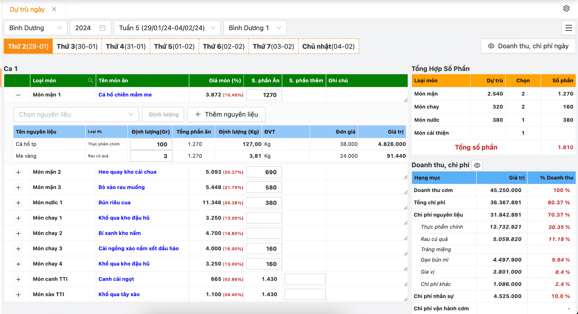 Giao diện tổng quát